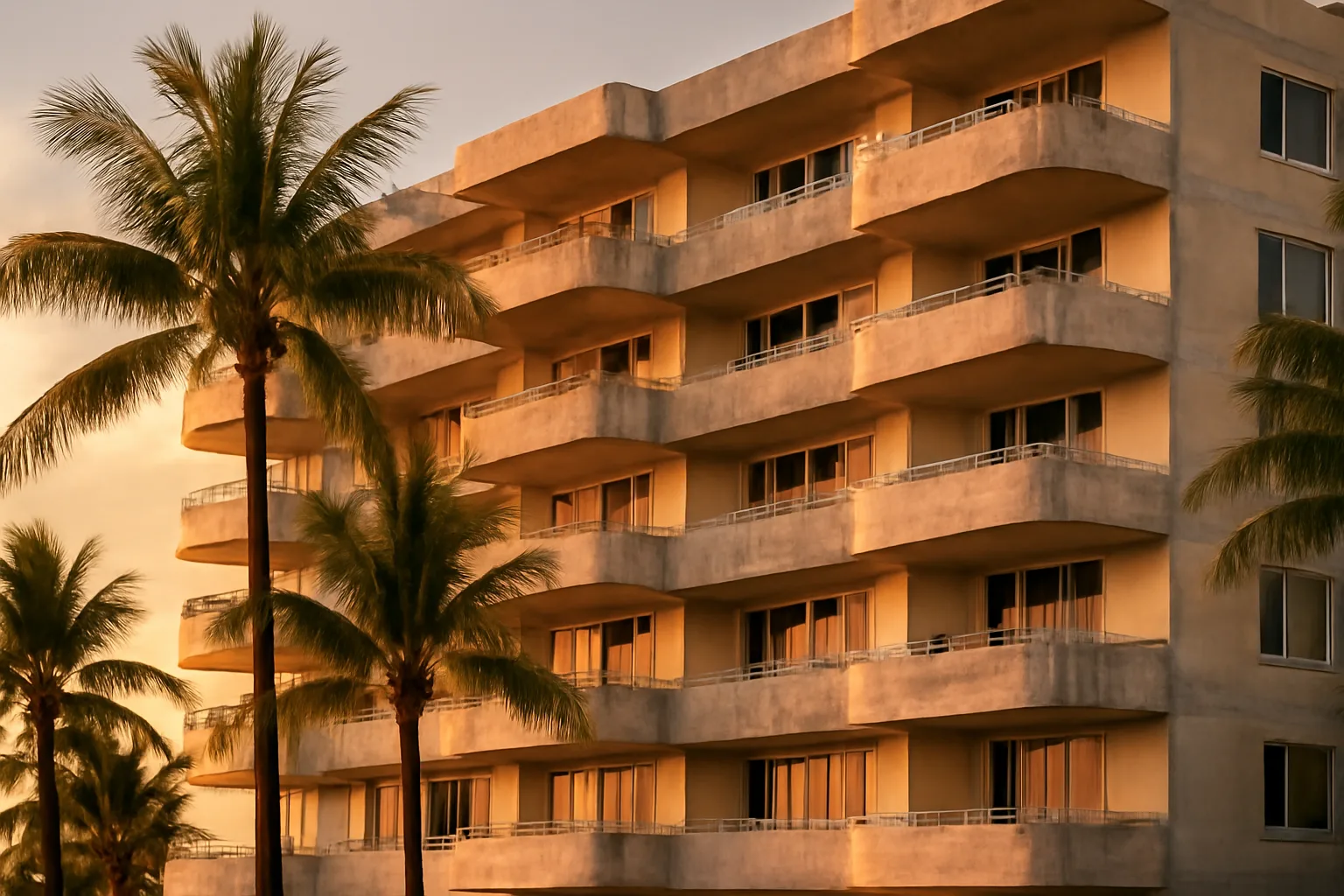 Coastal Fort Lauderdale condo building exterior facing special assessment decisions