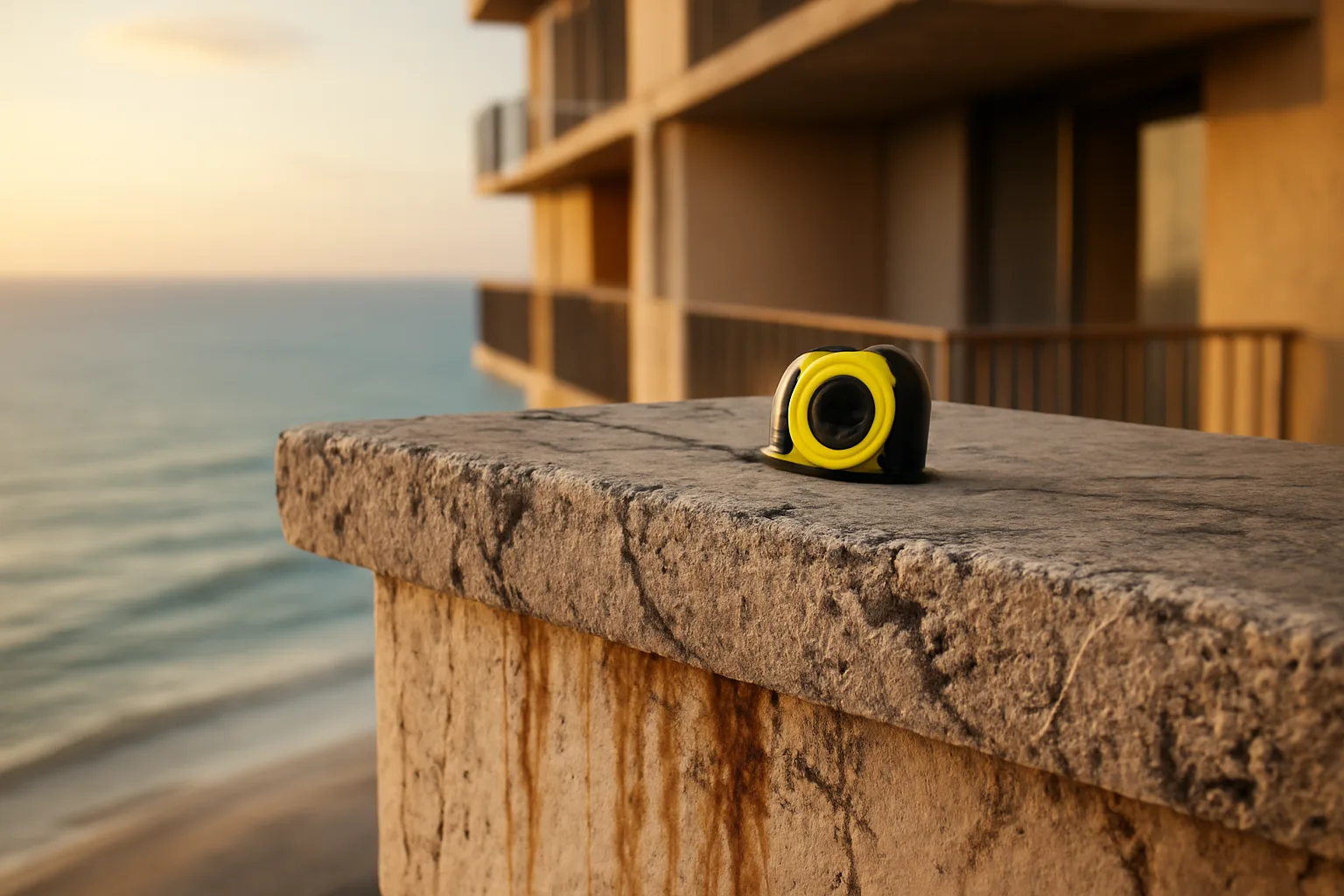 Spalling concrete on a Florida condo balcony that could trigger a special assessment